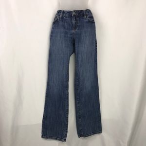 LOFT Womens Jeans Medium Wash Slim Boot